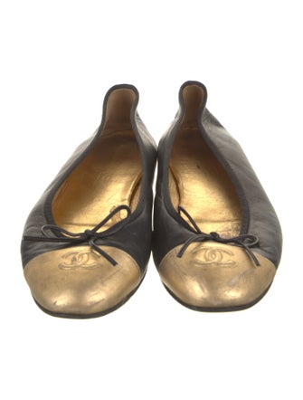 Chanel 2009 Leather Ballet Flats