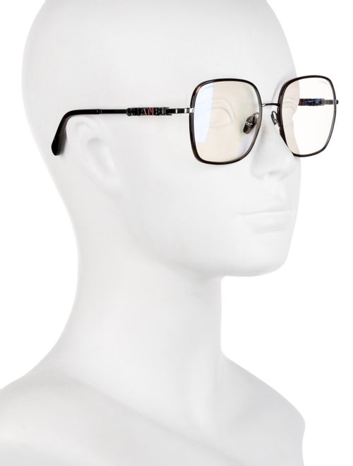 Chanel Interlocking CC Logo Square Eyeglasses