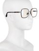 Chanel Interlocking CC Logo Square Eyeglasses
