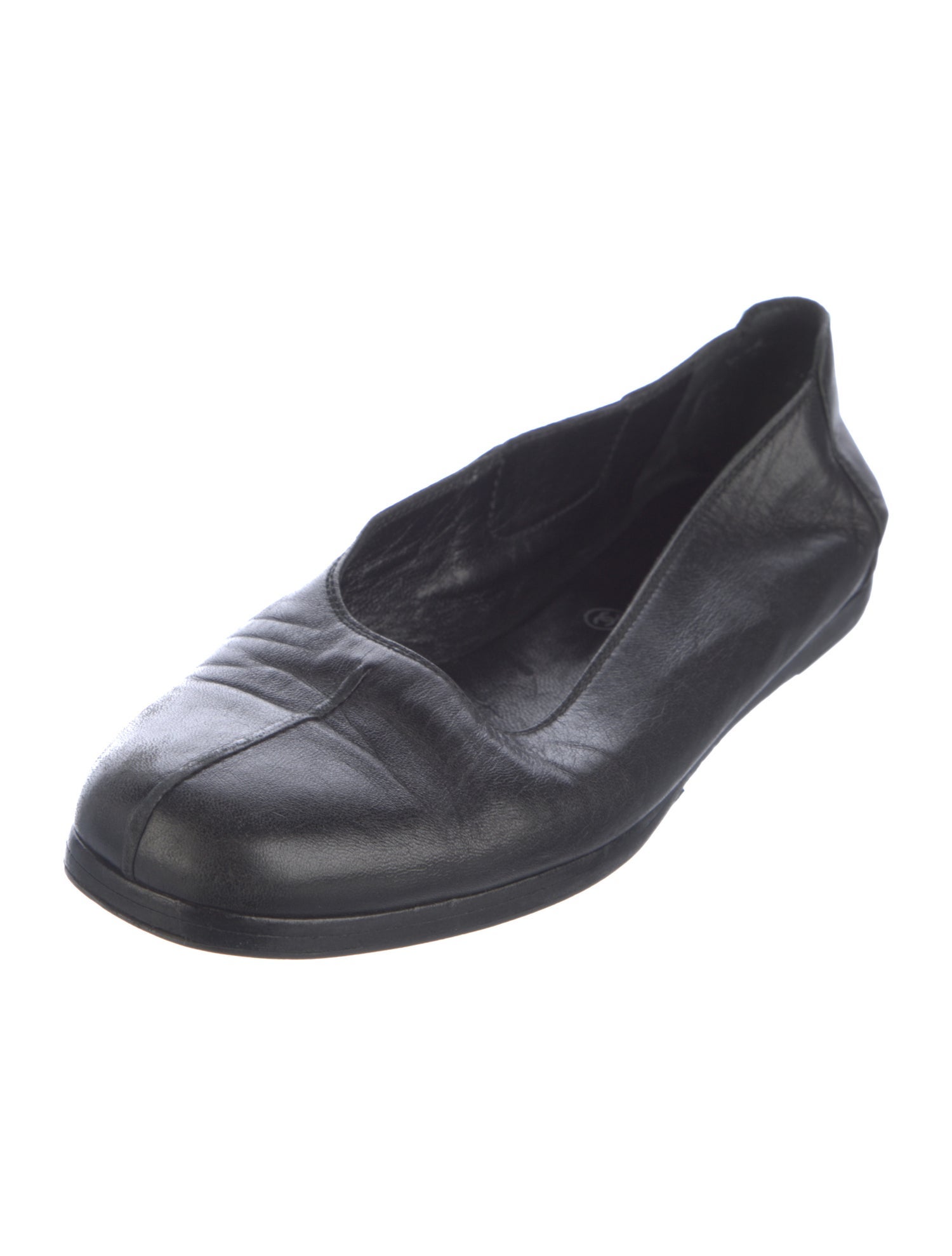 Chanel Identification Interlocking CC Logo Flats