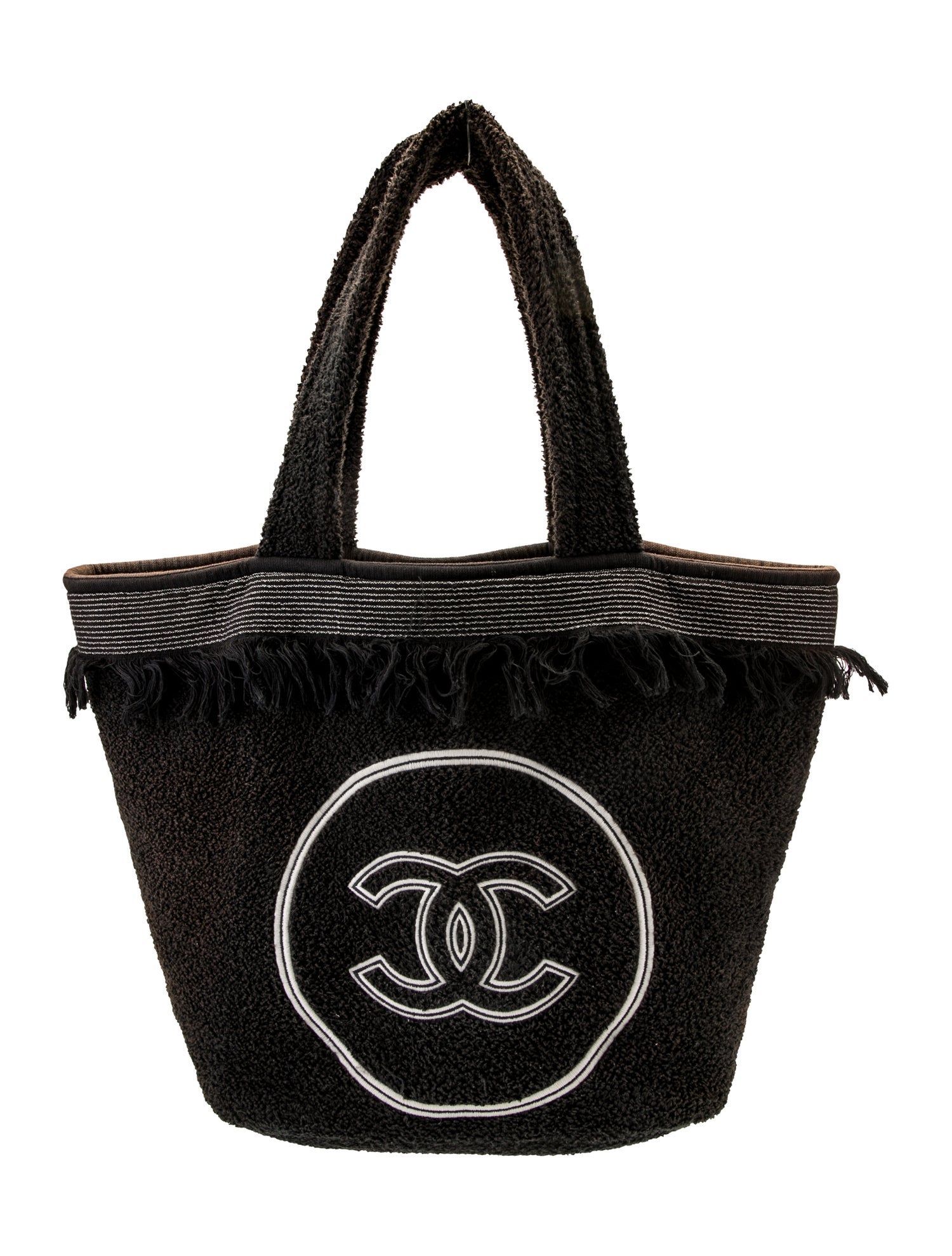 Chanel Terry Cloth CC Beach Tote