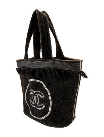 Chanel Terry Cloth CC Beach Tote