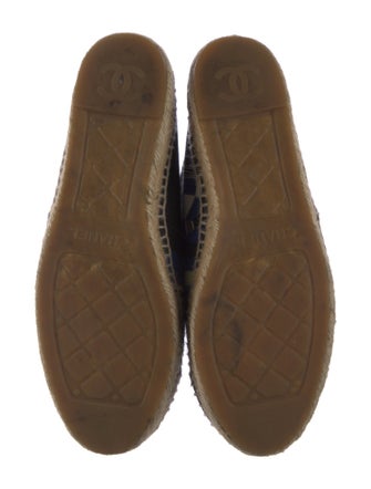 Chanel 2019 Interlocking CC Logo Espadrilles