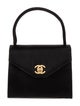Chanel Satin CC Top Handle Bag
