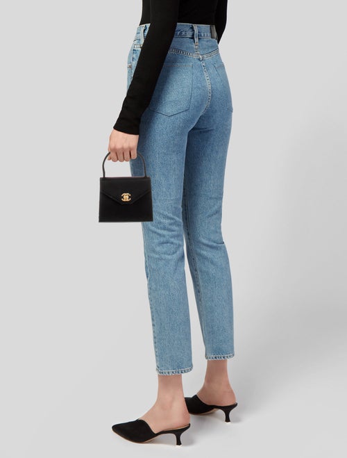 Chanel Satin CC Top Handle Bag