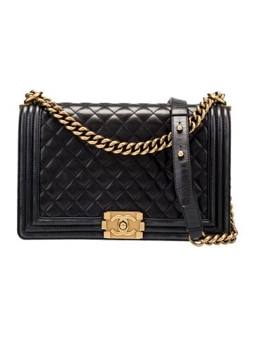 Chanel Shoulder Bags Large Boy Bag
