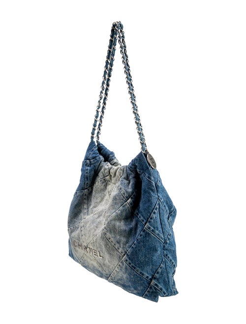 Chanel Denim 22 Hobo