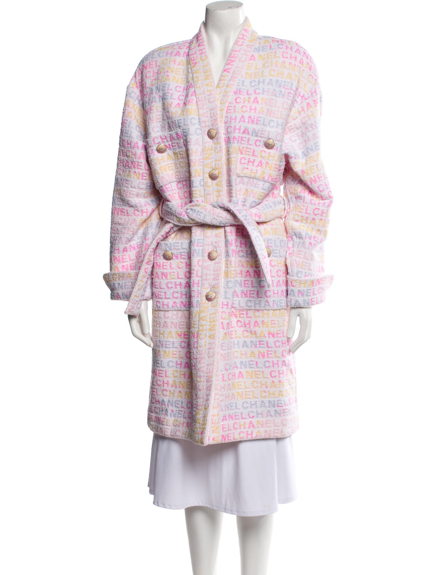 Chanel 2024 Printed Coat w/ Tags