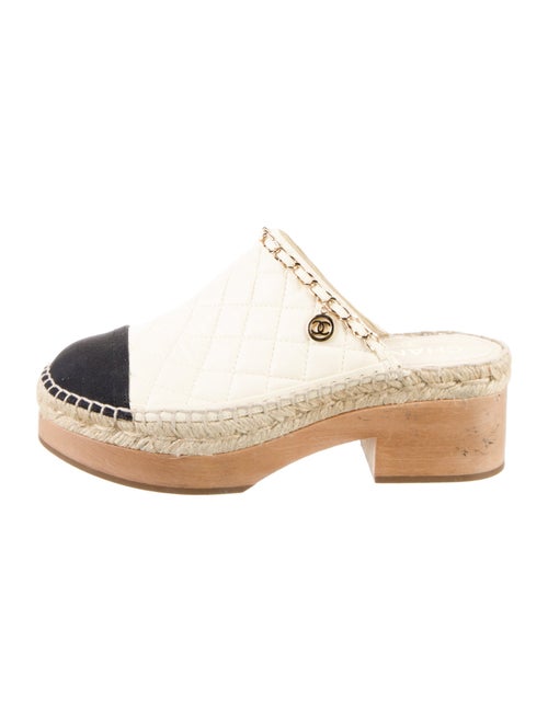 Chanel 2018 Interlocking CC Logo Mules