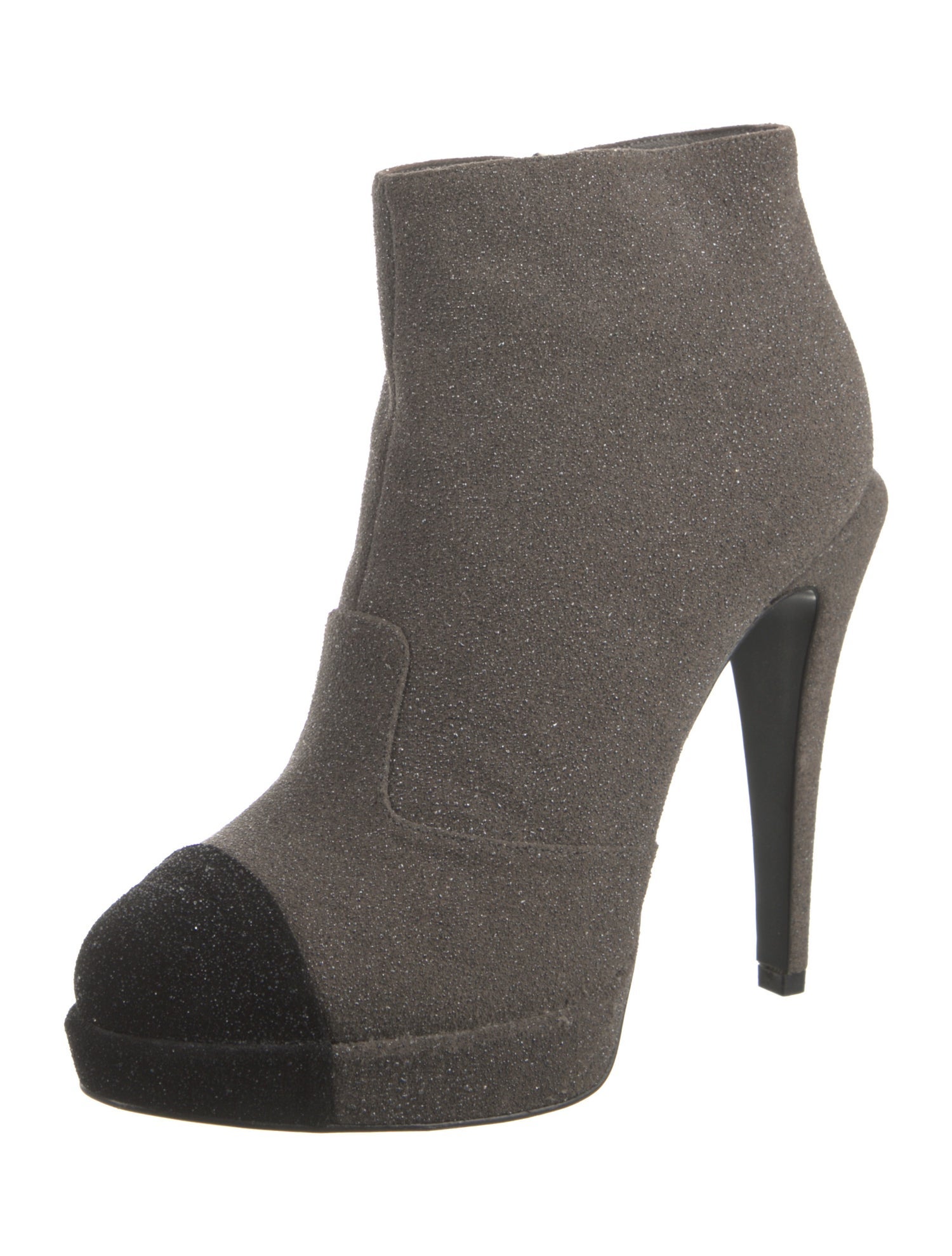 Chanel 2011 Interlocking CC Logo Boots