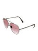 Chanel Interlocking CC Logo Aviator Sunglasses