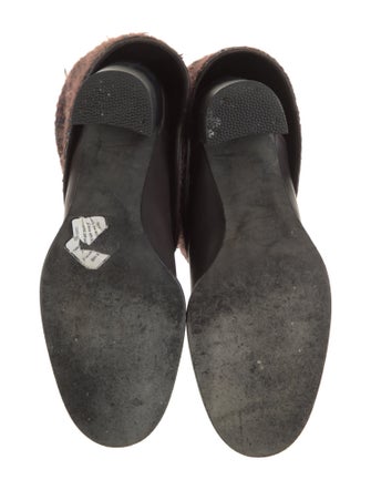 Chanel Tweed Moto Boots