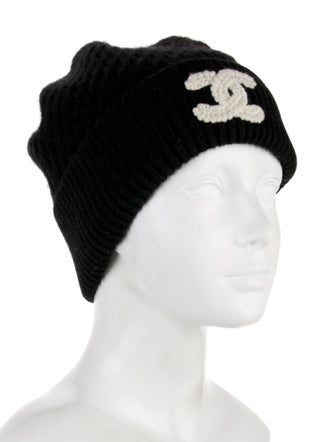 Chanel 2023 Cashmere CC Beanie