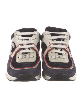 Chanel 2018 Interlocking CC Logo Athletic Sneakers