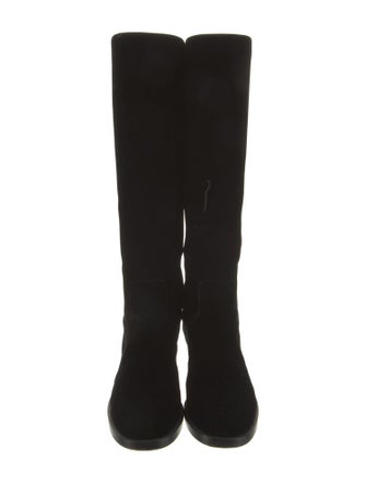 Chanel 2021 Interlocking CC Logo Riding Boots