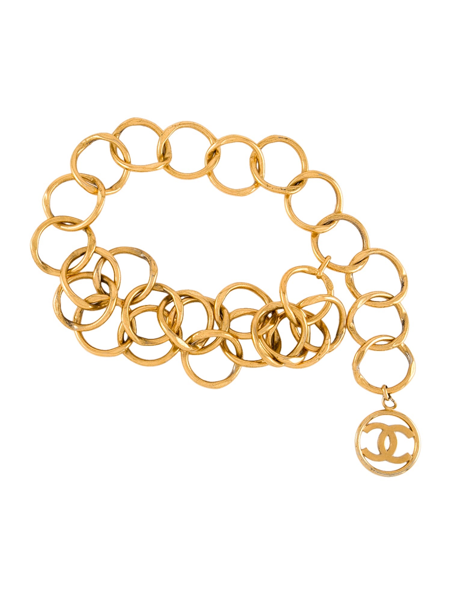 Chanel Vintage Late 1980's - Early 1990's Waist Belt