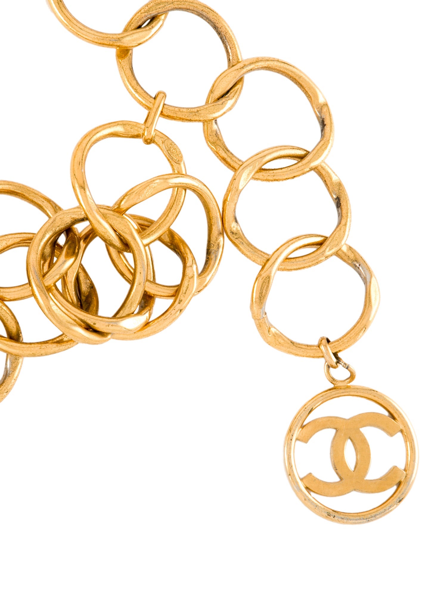 Chanel Vintage Late 1980's - Early 1990's Waist Belt