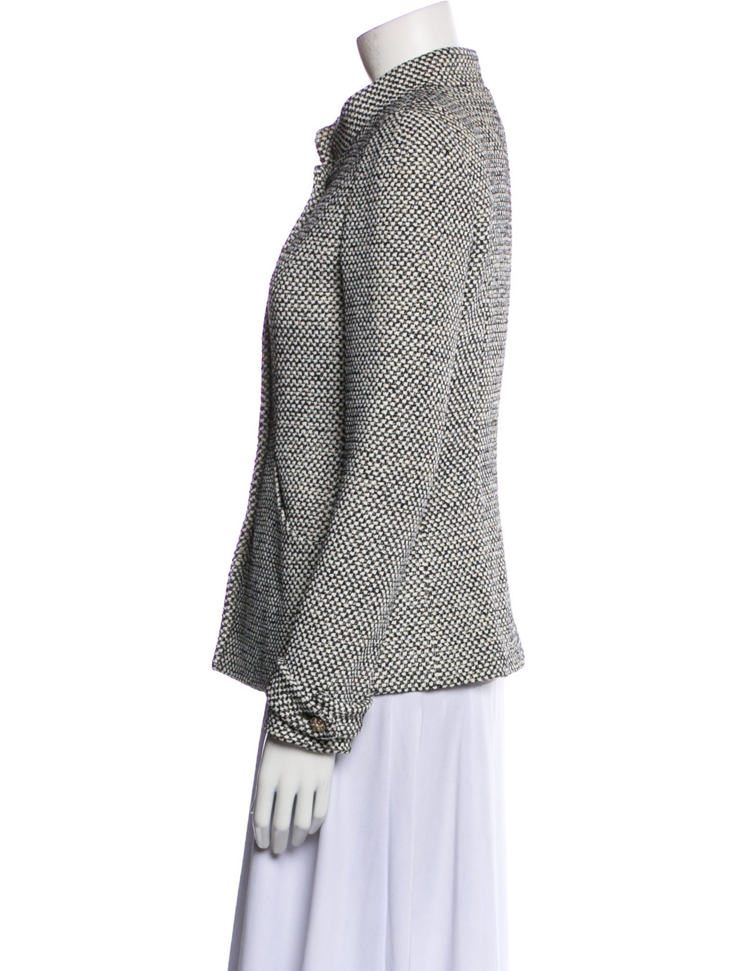 Chanel 2012 Tweed Pattern Evening Jacket