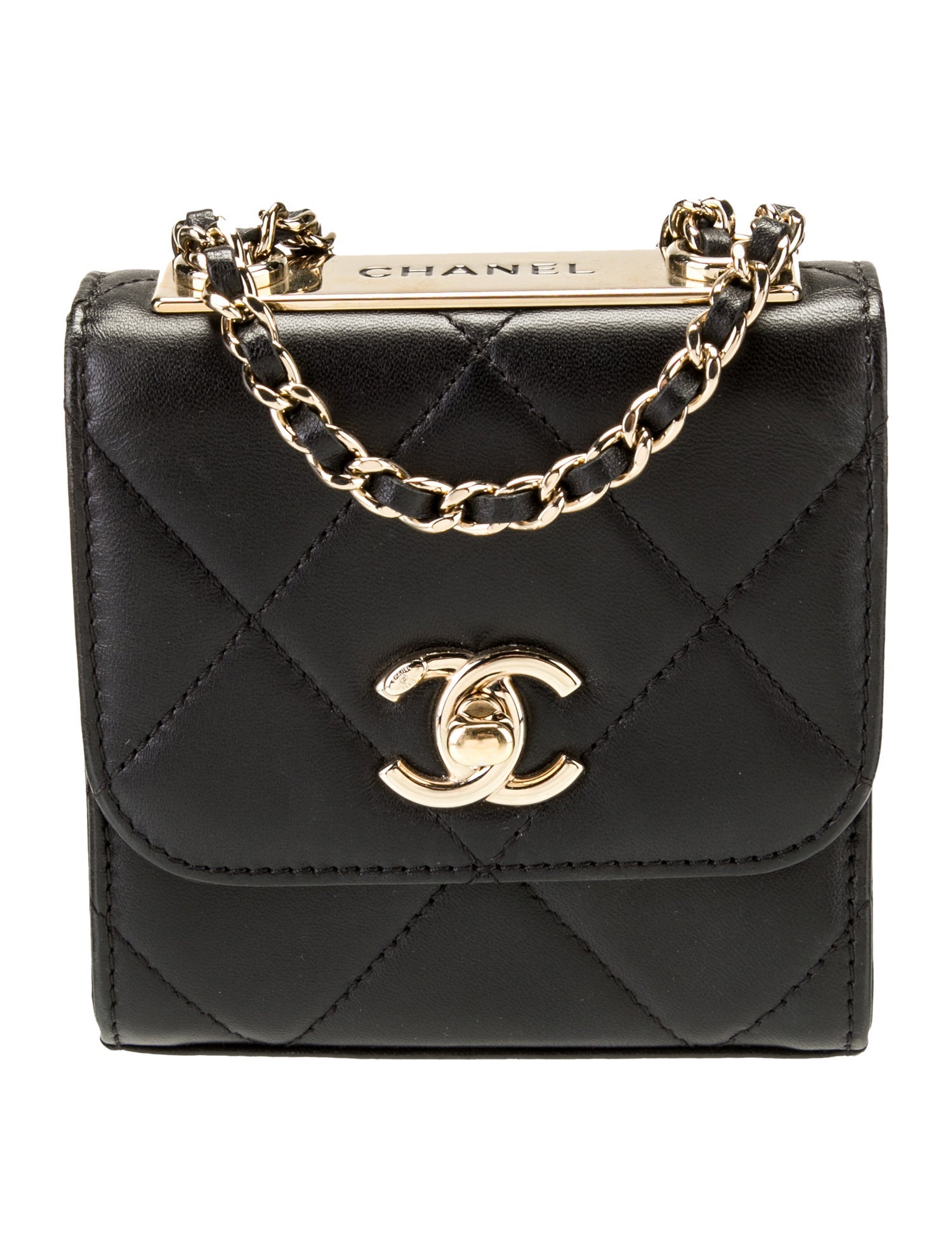 Chanel Trendy CC Micro Clutch w/ Chain