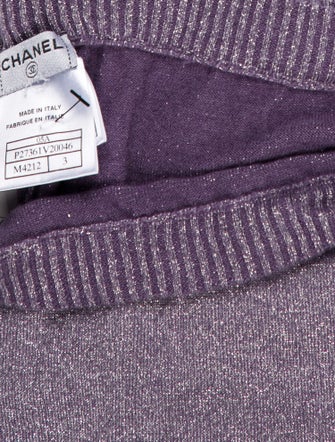 Chanel Vintage Straight Leg Pants