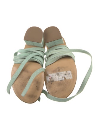 Chanel 2018 Interlocking CC Logo Sandals