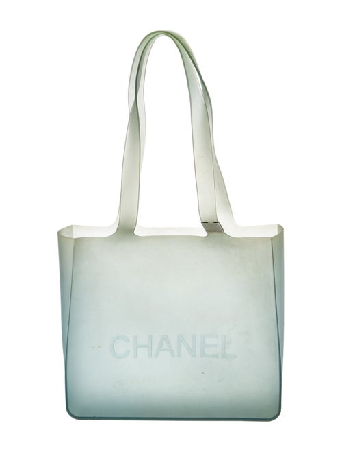 Chanel Jelly Logo Tote
