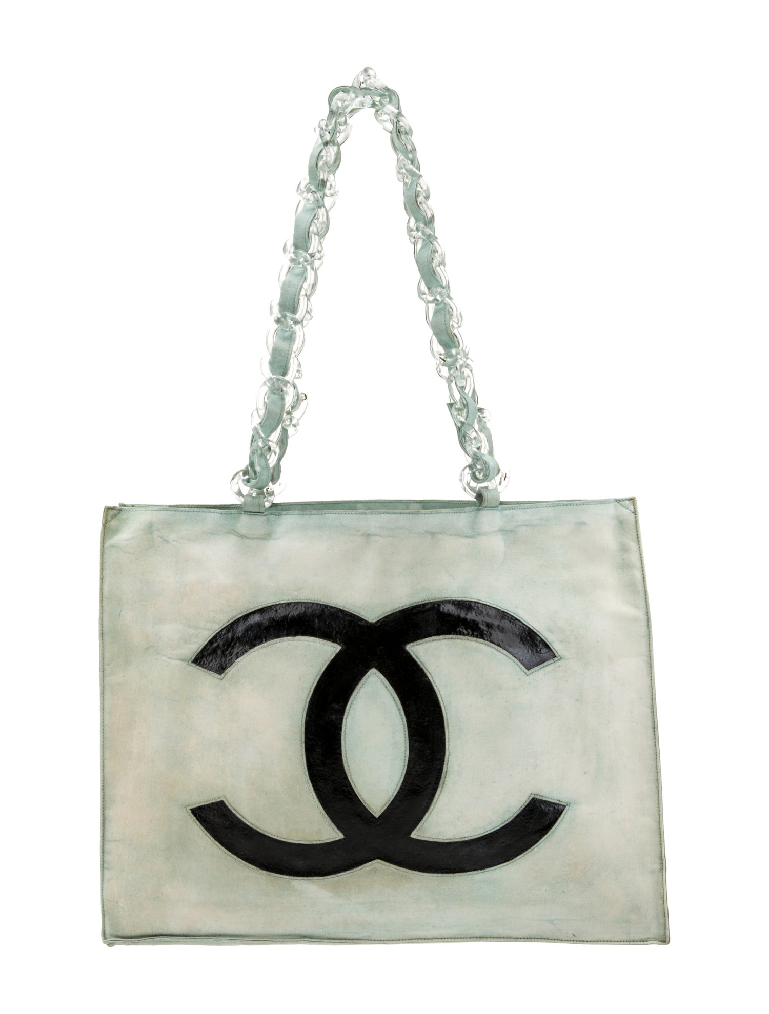Chanel Canvas CC Tote