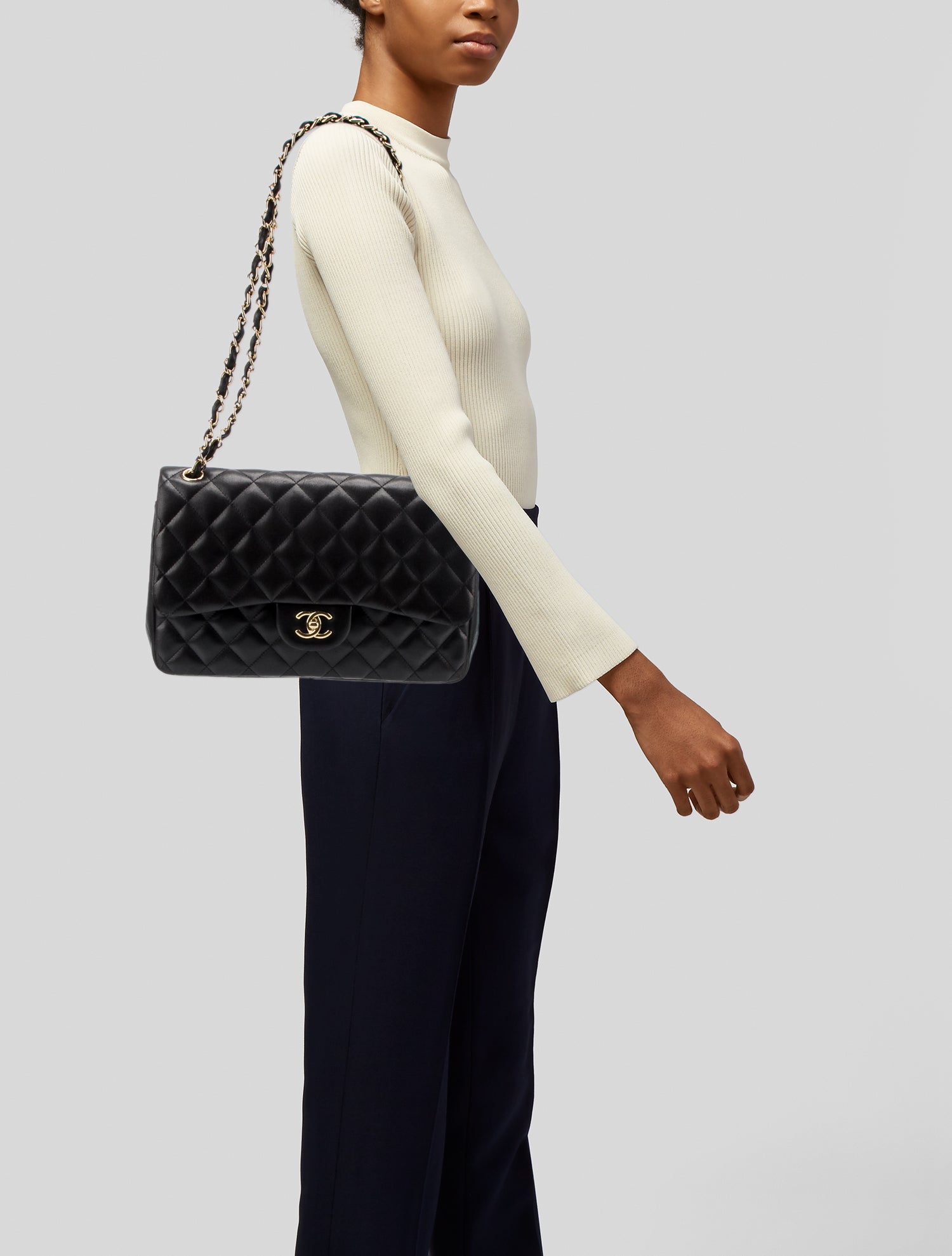 Chanel Classic Jumbo Double Flap Bag