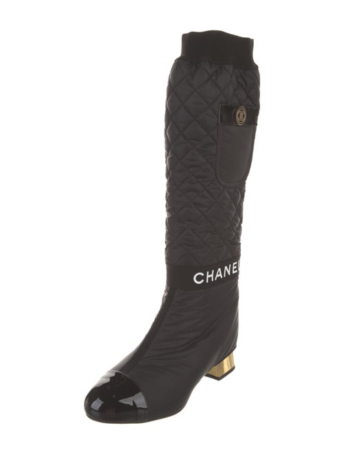 Chanel 2021 Leather Riding Boots