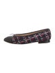 Chanel 2020 Interlocking CC Logo Ballet Flats
