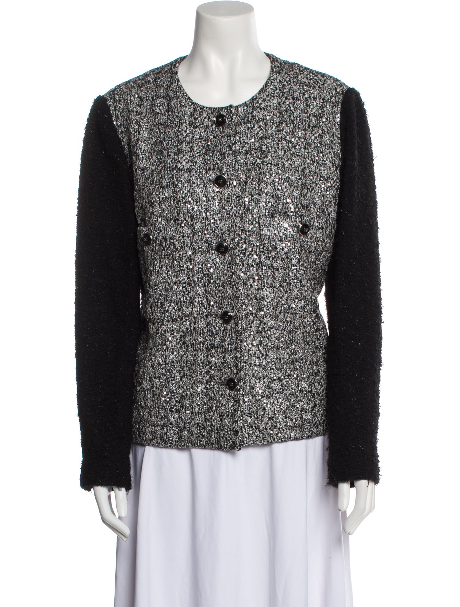 Chanel 2021 Fantasy Tweed Evening Jacket