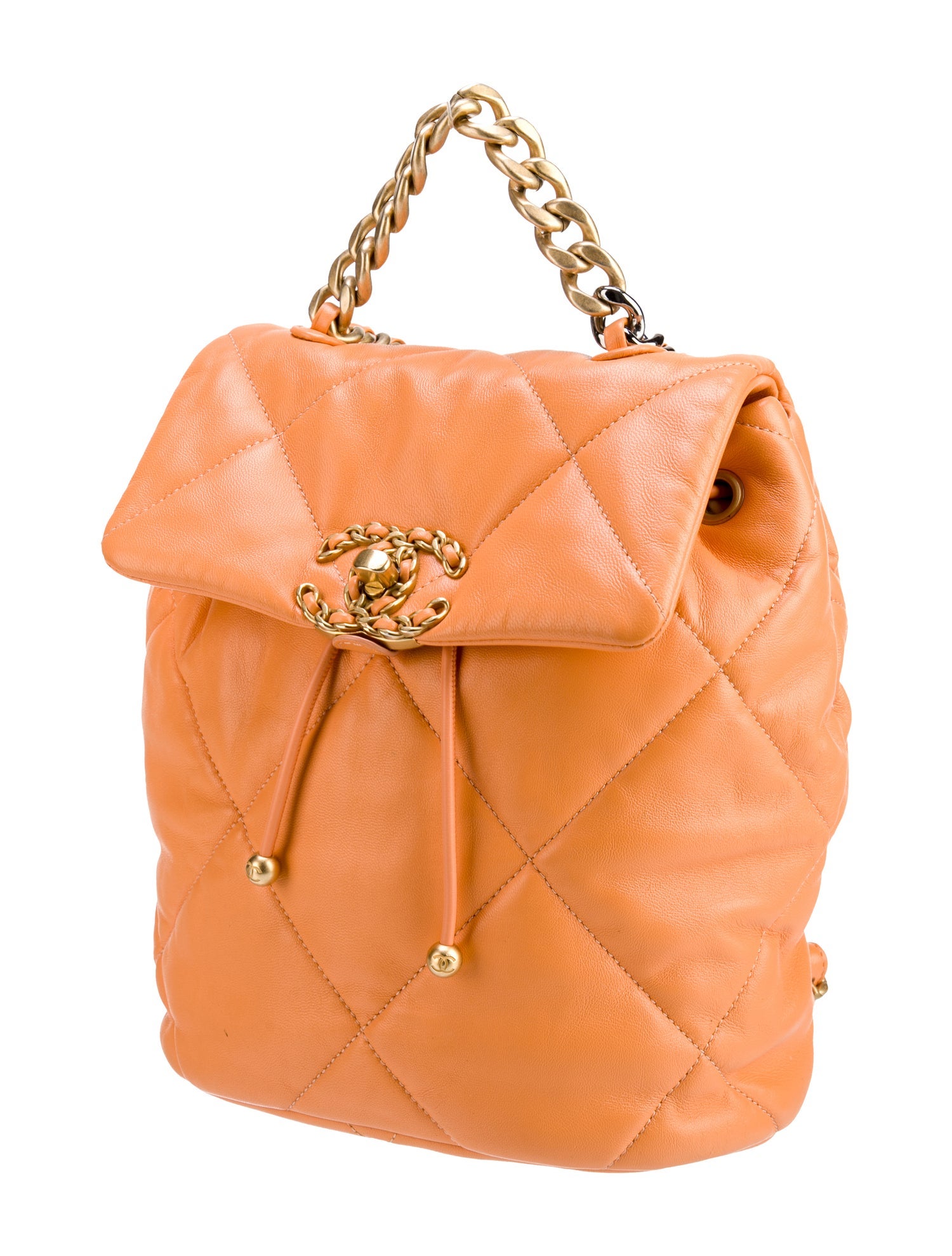 Chanel Quilted 19 Backpack