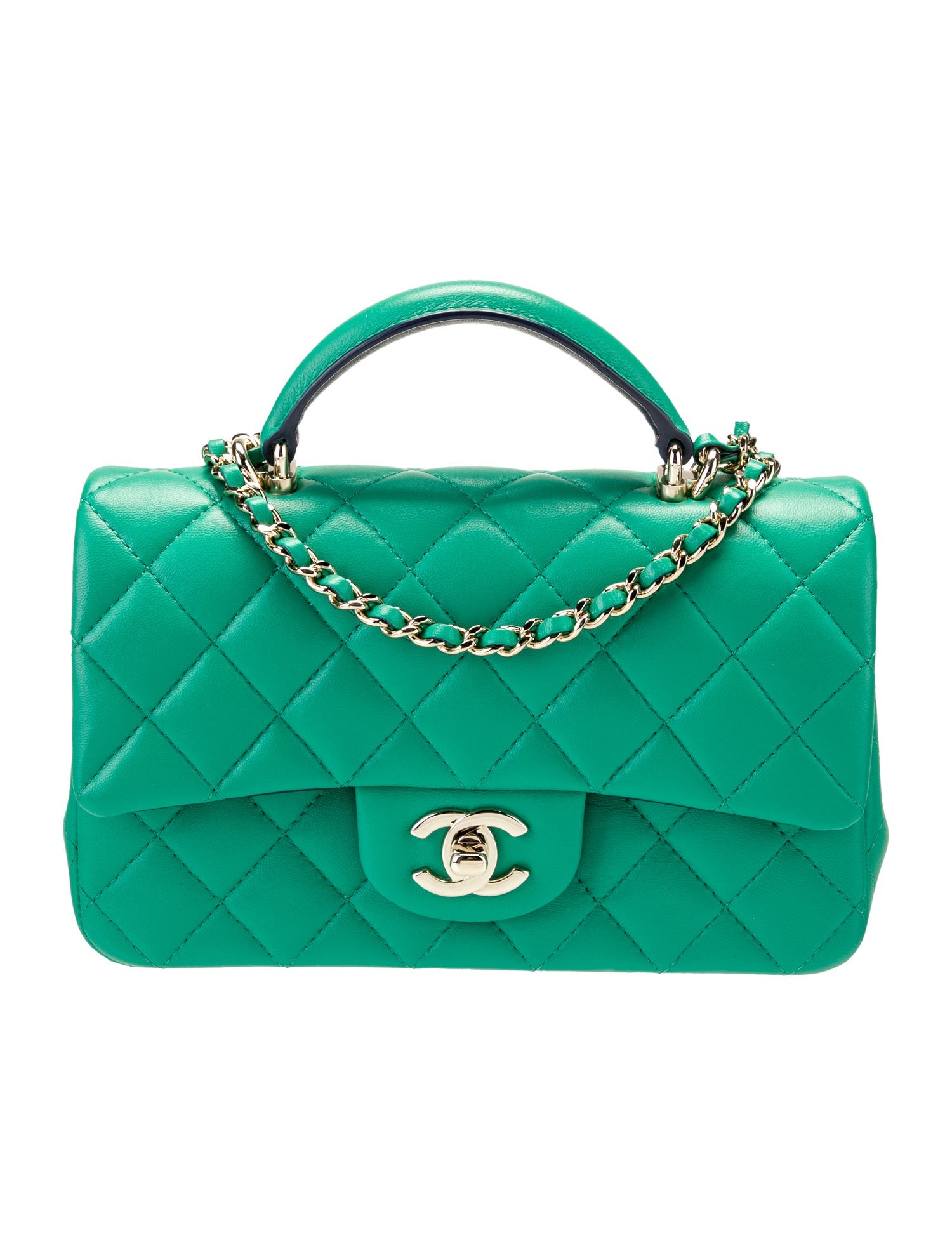 Chanel Rectangular Mini Top Handle Flap Bag