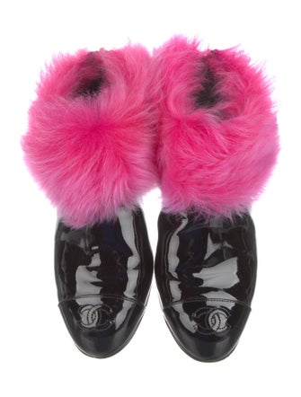 Chanel 2023 Interlocking CC Logo Boots