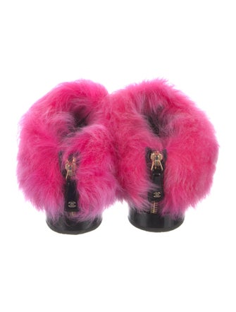 Chanel 2023 Interlocking CC Logo Boots