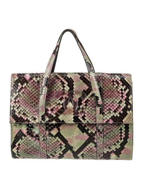 Chanel Python CC Handle Bag