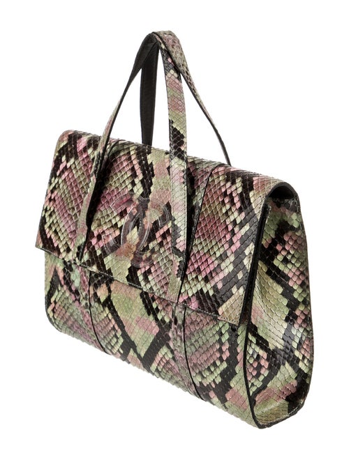 Chanel Python CC Handle Bag