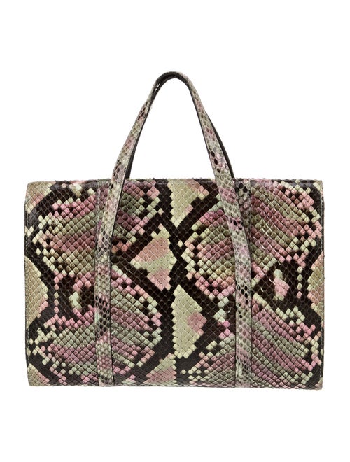 Chanel Python CC Handle Bag