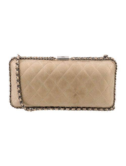 Chanel Quilted Evening Clutch on Chain