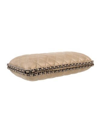 Chanel Quilted Evening Clutch on Chain