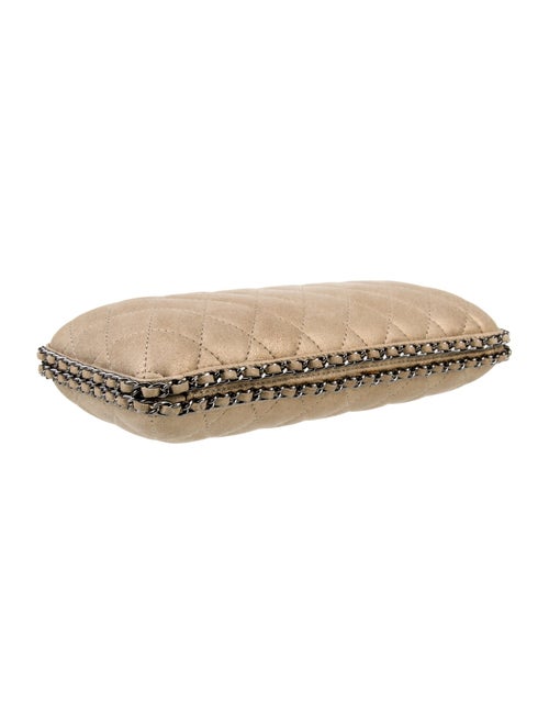 Chanel Quilted Evening Clutch on Chain