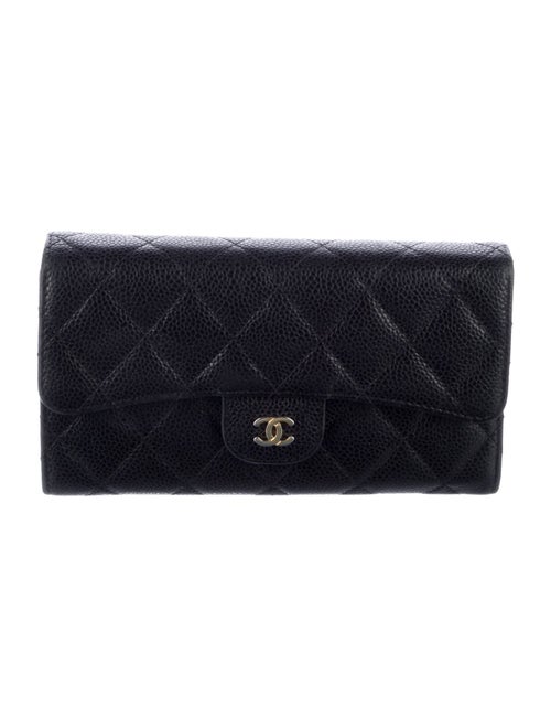 Chanel 2015-2016 Interlocking CC Logo Trifold Wallet