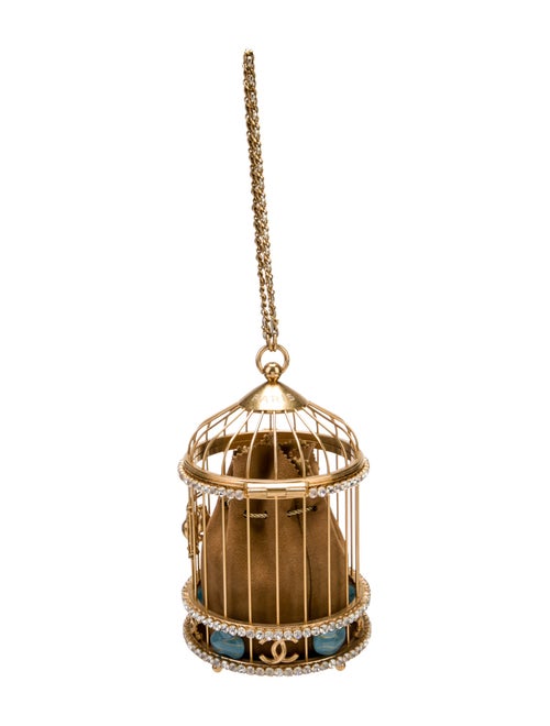 Chanel Bird Cage Minaudiere Clutch
