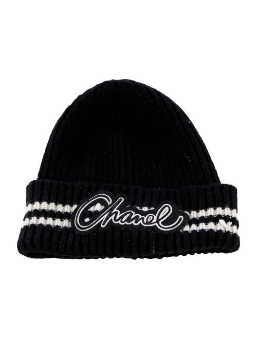 Chanel 2024 Cashmere Logo Beanie