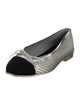 Chanel 2017 Interlocking CC Logo Ballet Flats