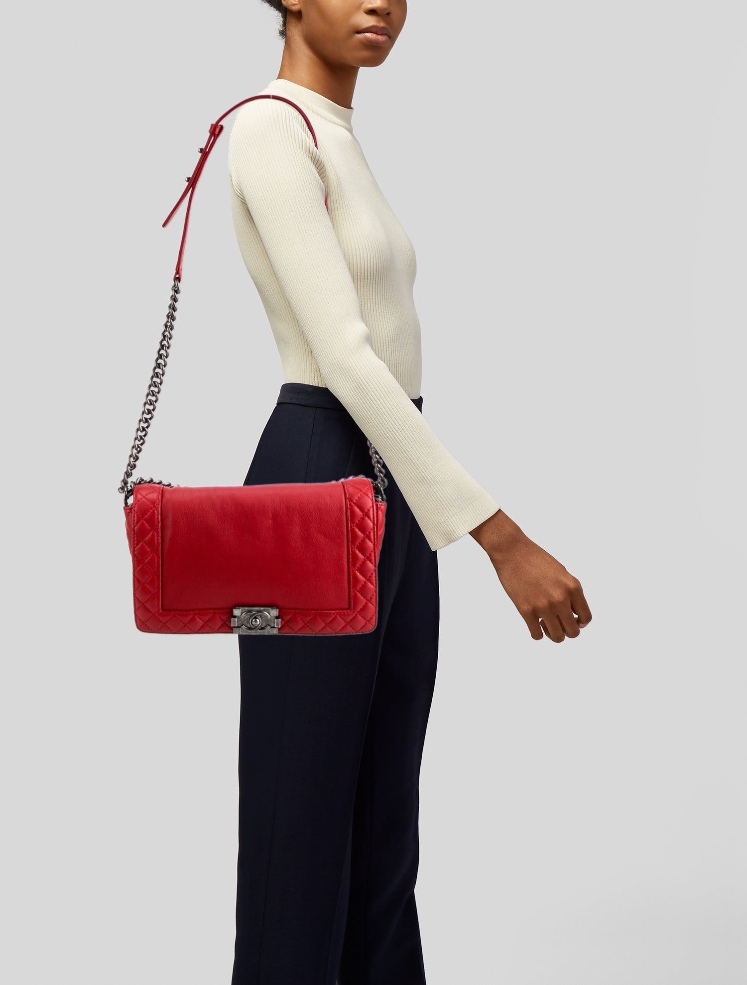 Chanel Large Reverso Boy Bag