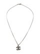 Chanel Strass CC Pendant Necklace