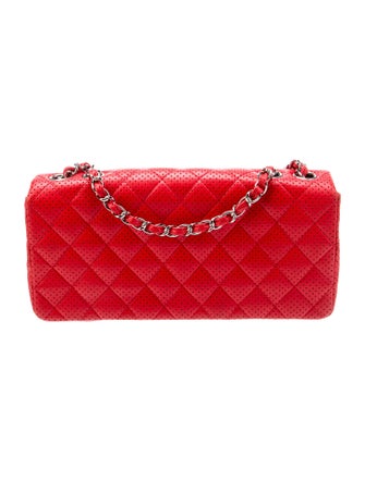 Chanel Perforated E/W Flap Bag