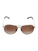Chanel Aviator Tinted Sunglasses