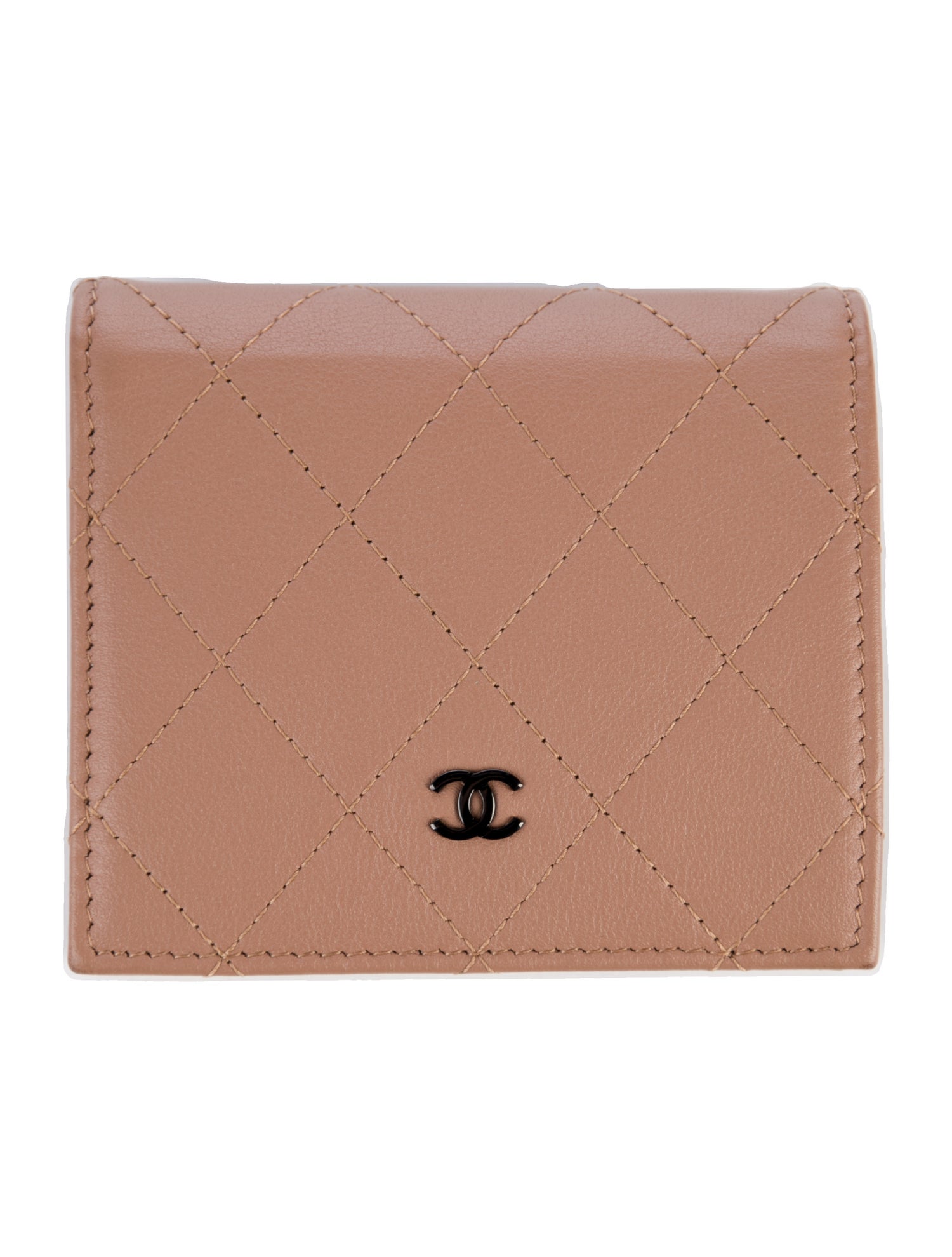 Chanel 2024 Interlocking CC Logo Wallet w/ Tags